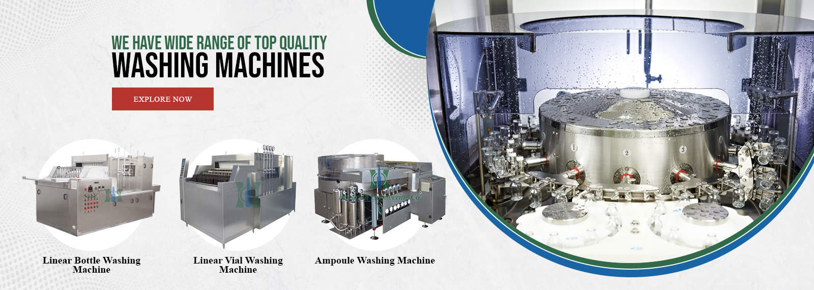 Washing Machines - Ampoule & Vial Washer, Bottle/Vial Washing Machine