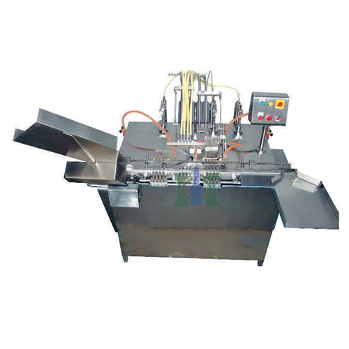 Four Head Closed Ampoule Filling and Sealing Machine